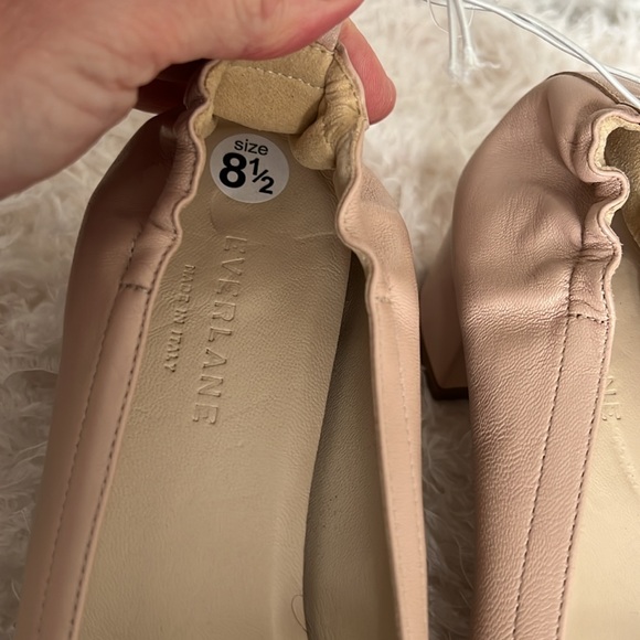 Everlane Italian Leather The Day Heel Pale Pink - Picture 10 of 16